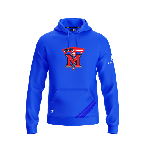 [FOLHSMRY-YXS-LOGO1] Decker Summit Hoodie (Youth XS, Royal, Logo 1)