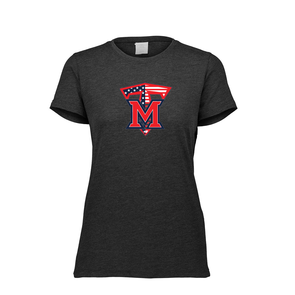 Decker Women's Tri-Blend T-Shirt - Short Sleeve