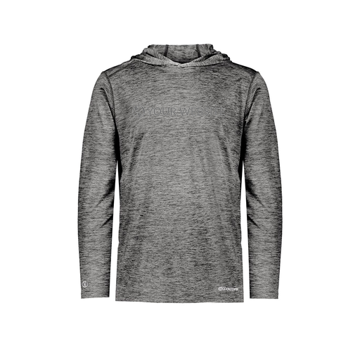 [FOLHCGBK-AS-LOGO3] Decker Men's Charge Hoodie (Adult S, Black, Logo 3)