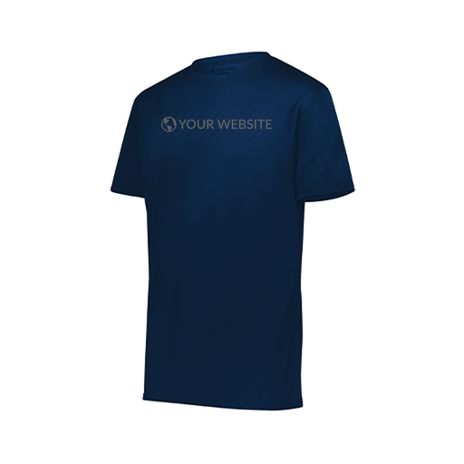 [222818.065.S-LOGO3] Men's Movement Dri Fit Shirt (Adult S, Navy, Logo 3)