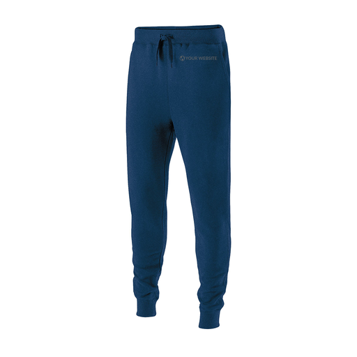 [229648.065.S-LOGO2] Youth 60/40 Fleece Jogger (Youth S, Navy, Logo 2)