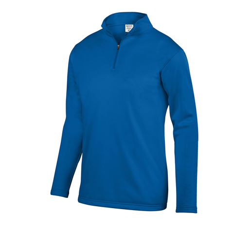 [DFW-FFQZ-RYL-AS-LOGO5] Men's FlexFleece 1/4 Zip (Adult S, Royal, Logo 5)